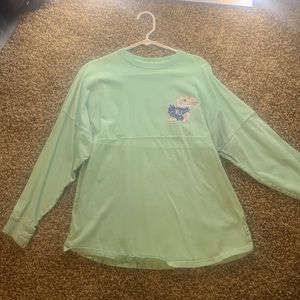 KU long sleeve! Pretty light green color